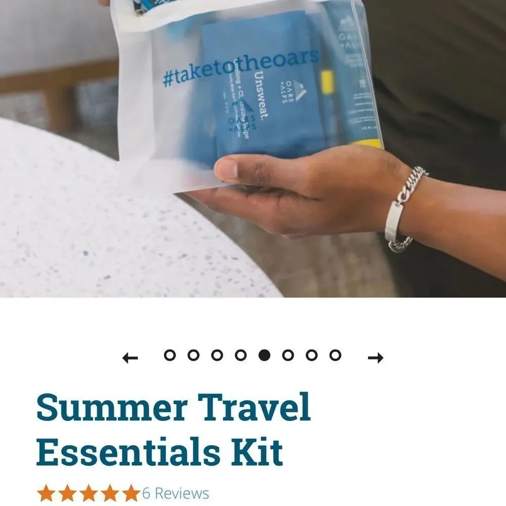 NWT Oars + Alps Travel Essentials Kit